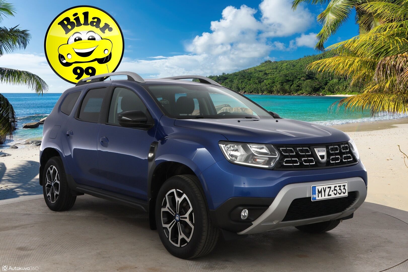 Dacia Duster 2021 10 Blue dCi 115 4x4 - Binar-Lisälämmitin / Suomiauto / Vetokoukku / P.Kamera / Vakkari / Navi / Juuri saapunut Tampereelle!