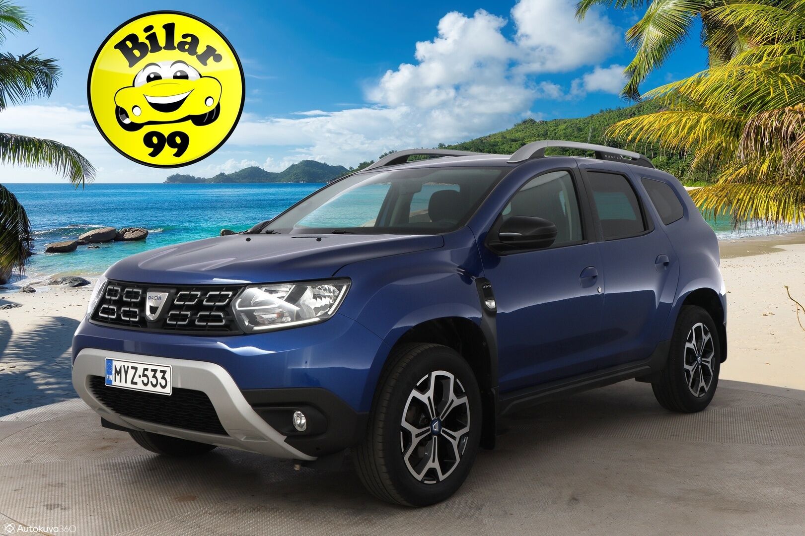 Dacia Duster 2021 10 Blue dCi 115 4x4 - Binar-Lisälämmitin / Suomiauto / Vetokoukku / P.Kamera / Vakkari / Navi / Juuri saapunut Tampereelle!