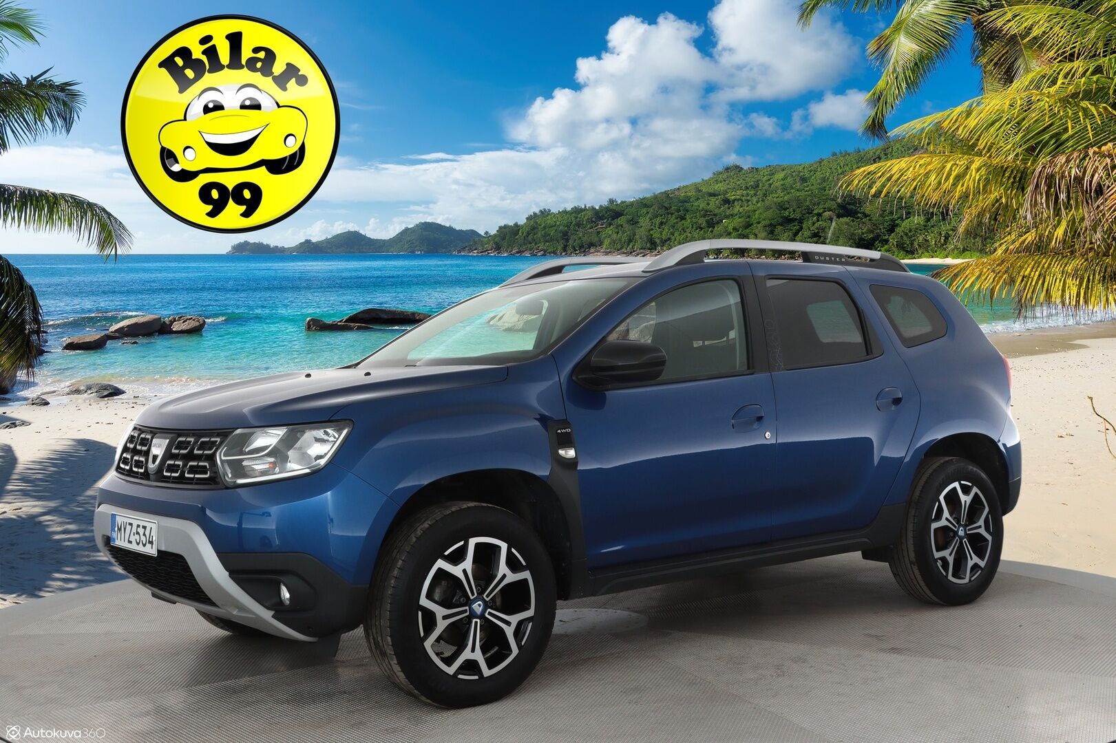 Dacia Duster 2021 Blue dCi 115 4x4 - 1Om Suomiauto / Peruutuskamera / Vetokoukku / Apple&Android / Vakkari / Tulossa Tampereelle!