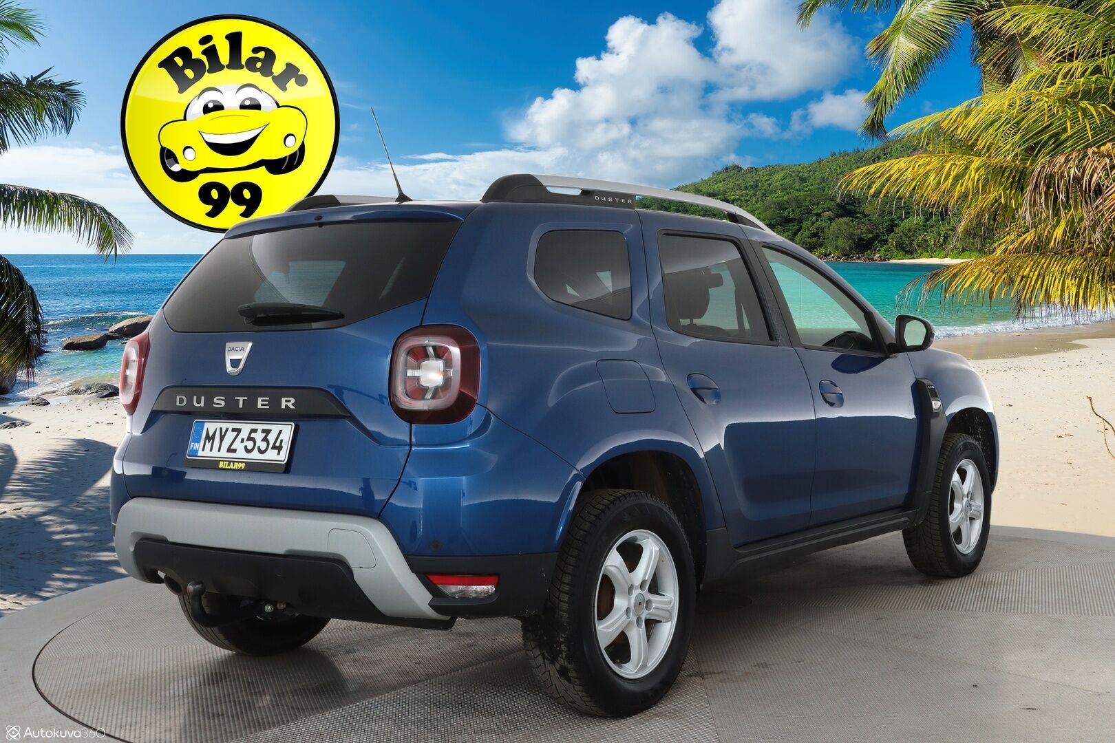Dacia Duster 2021 Blue dCi 115 4x4 - 1Om Suomiauto / Peruutuskamera / Vetokoukku / Apple&Android / Vakkari / Tulossa Tampereelle!