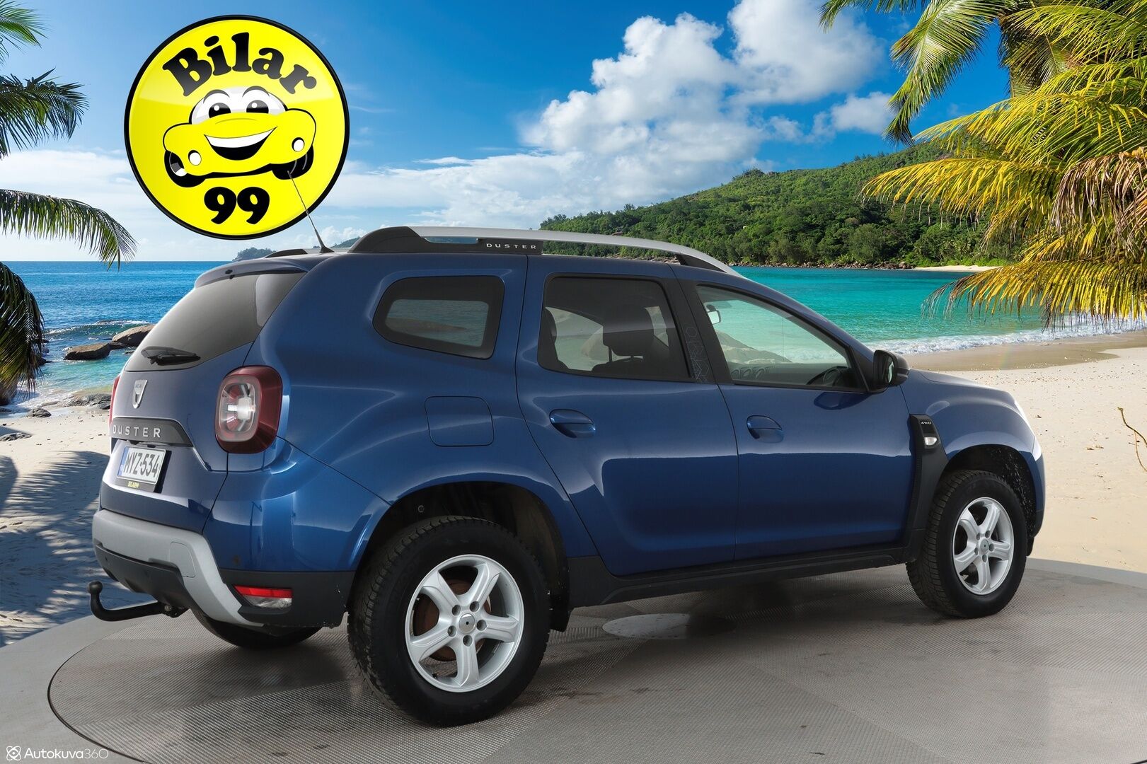 Dacia Duster 2021 Blue dCi 115 4x4 - 1Om Suomiauto / Peruutuskamera / Vetokoukku / Apple&Android / Vakkari / Tulossa Tampereelle!