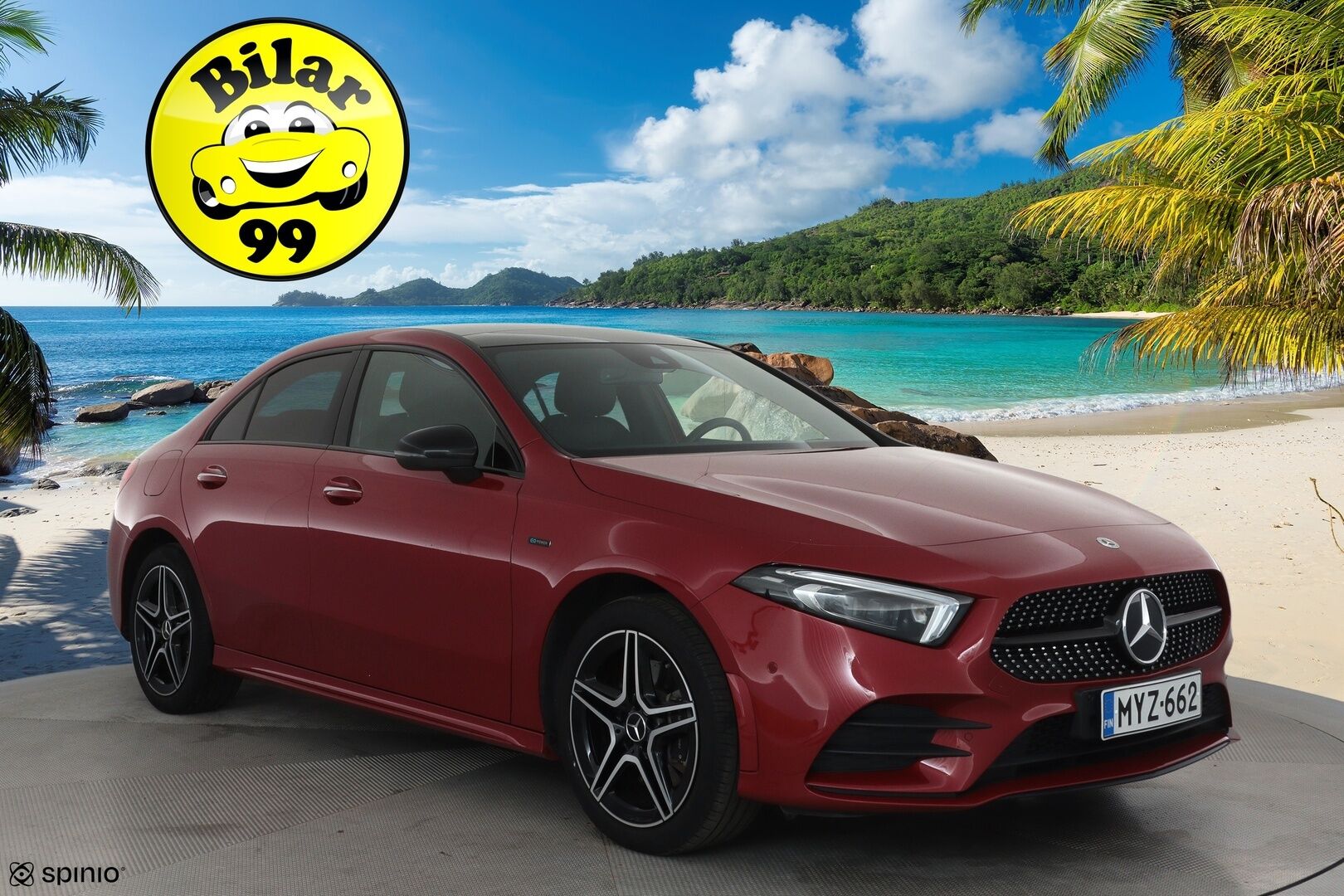 Mercedes-Benz A 2021 250 e A sedan Business AMG Edition EQ Power **Distronic+ / Multibeam LED / Panorama / Muistipenkit / KeylessGo** - Suomi-auto / Kahdet renkaat aluvanteilla / Nahka-Alcantara / Navi / Widescreen / Sporttipenkit / P.kamera