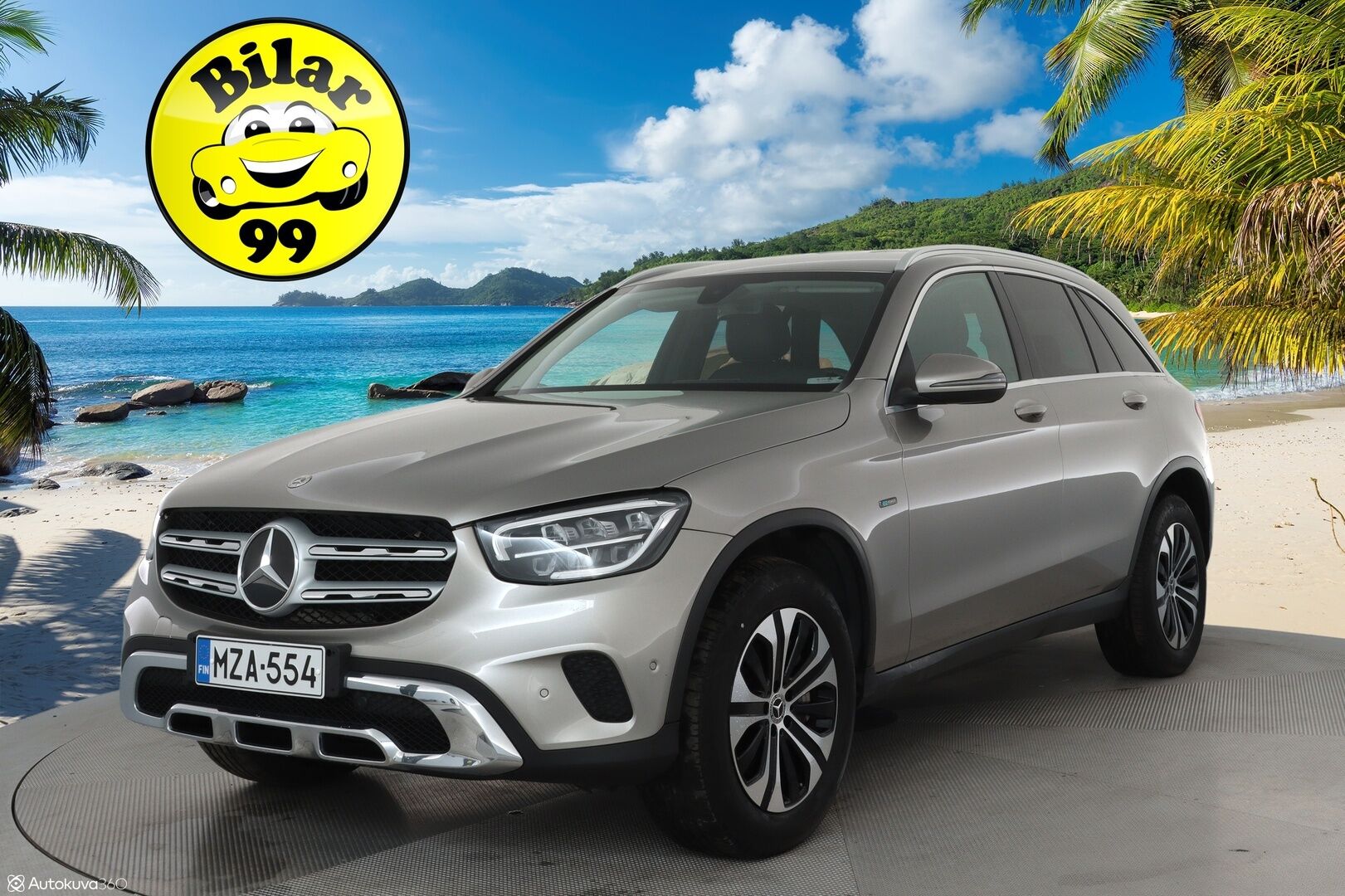 Mercedes-Benz GLC 2021 300 e 4MATIC A Business EQ Power **Koukku / P.kamera / Navi / Sporttinahat / LED-High Performance** - 3,99 % KORKOTARJOUS TÄHÄN AUTOON - 1-om Suomi-auto / 2x Latauskaapelit / Kahdet Renkaat