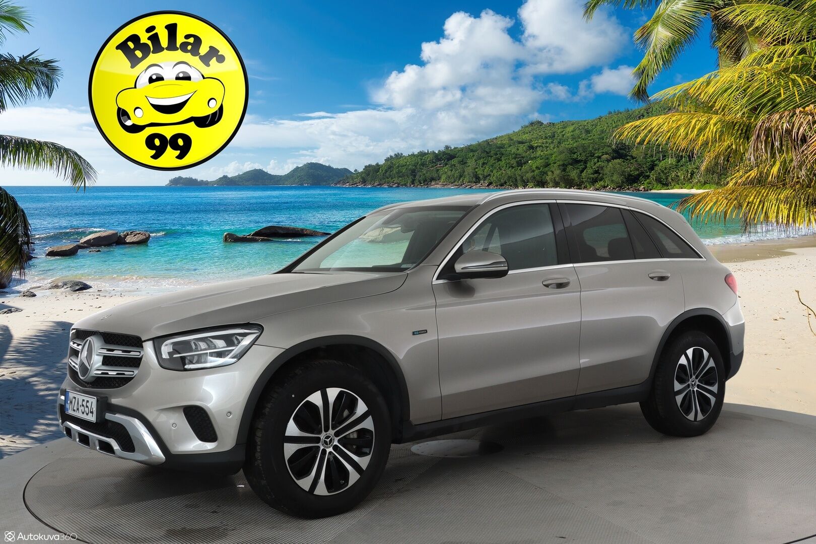 Mercedes-Benz GLC 2021 300 e 4MATIC A Business EQ Power **Koukku / P.kamera / Navi / Sporttinahat / LED-High Performance** - 3,99 % KORKOTARJOUS TÄHÄN AUTOON - 1-om Suomi-auto / 2x Latauskaapelit / Kahdet Renkaat