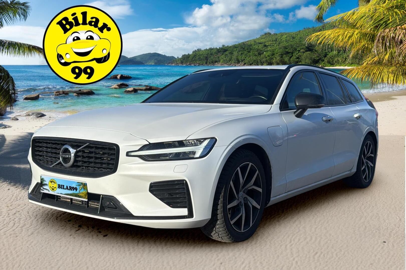 Volvo V60 2021 T6 TwE AWD Business R-Design aut ** Webasto / Keyless / APP-Connect / Kamera - Suomi-auto / Juuri tehty jakopää / Kahdet renkaat - HULLUT AVAJAISHULINAT KORKOTARJOUS 3,29 %