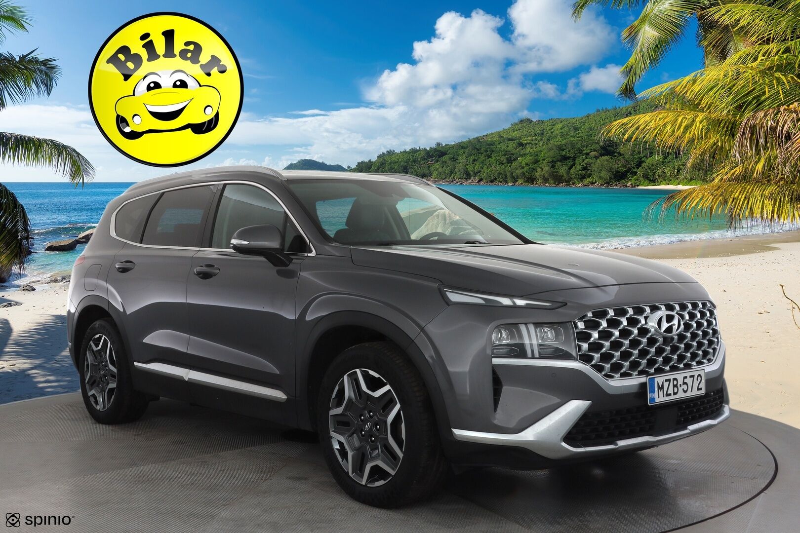 Hyundai Santa Fe 2021 1.6 T-GDI 265 hv Plug in 4WD 6AT Premium 7P MY21 - | ACC | Koukku | HUD | 360° | Ilm. sähkönahat | Krell | Muistipenkki | HDA | BSM | RCTA | Lämm. ratti | Keyless | Merkkihuollot | 1-om suomiauto |