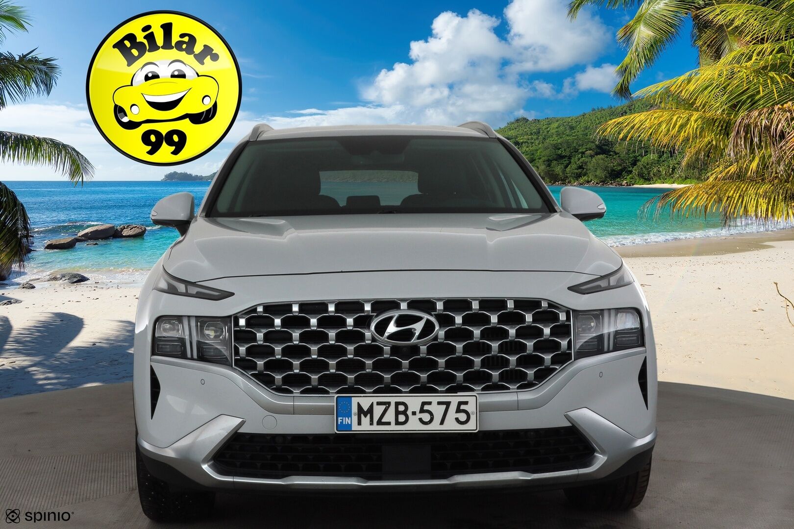 Hyundai Santa Fe 2021 1.6 T-GDI 265 hv Plug in 4WD 6AT Premium 7P MY21 * ACC / HUD / 360° / Muistipenkki / Koukku / Ilmastoidut nahat * - Suomi-auto / Akku kuntotarkastettu SoH 97,3% / Kahdet renkaat aluvanteilla / Merkkihuollettu / Juuri huollettu