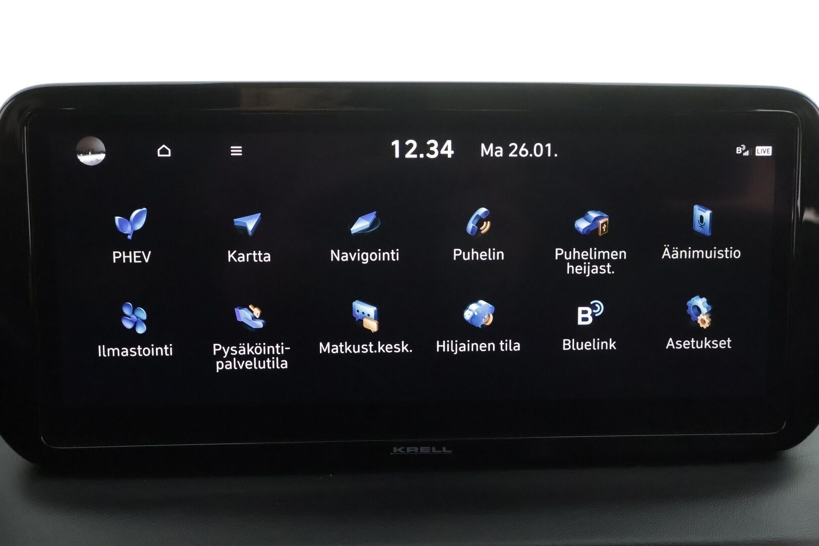 Hyundai Santa Fe 2021 1.6 T-GDI 265 hv Plug in 4WD 6AT Premium 7P MY21 * ACC / HUD / 360° / Muistipenkki / Koukku / Ilmastoidut nahat * - Suomi-auto / Akku kuntotarkastettu SoH 97,3% / Kahdet renkaat aluvanteilla / Merkkihuollettu / Juuri huollettu