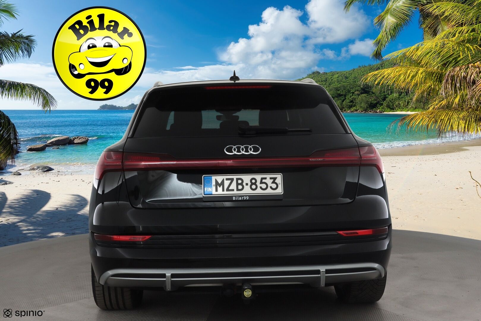 Audi e-tron 2021 55 Quattro S-Line * Ilma-alusta / Panorama / ACC / 360° / Sportpenkki Muistilla / Bang&Olufsen / LED / Koukku / Navi * - 1-om Suomi-auto / Akku kuntotarkastettu SoH 94,1% / Kahdet renkaat