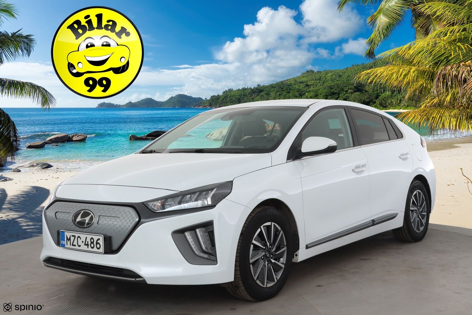 Hyundai IONIQ electric 2021 MY21 38 kWh 136 hv Style * ILP / SCC / Muistipenkki / LED / P.kamera / Keyless / Apple&Android * - Merkkihuollettu / Akku kuntotarkastettu / Suomi-auto / Koti & Kauppalataus / Kahdet Renkaat 