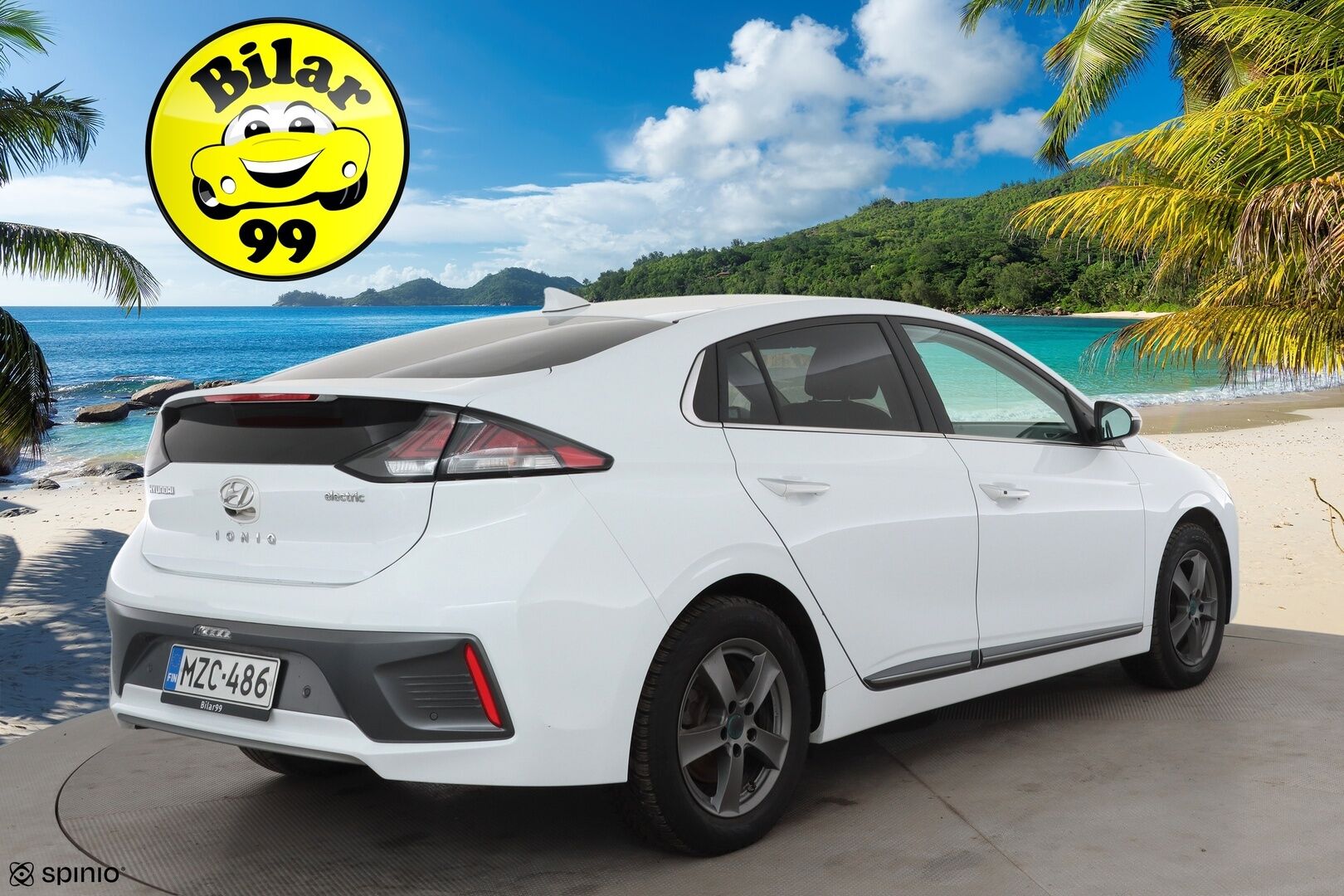 Hyundai IONIQ electric 2021 MY21 38 kWh 136 hv Style * ILP / SCC / Muistipenkki / LED / P.kamera / Keyless / Apple&Android * - Merkkihuollettu / Akku kuntotarkastettu / Suomi-auto / Koti & Kauppalataus / Kahdet Renkaat 