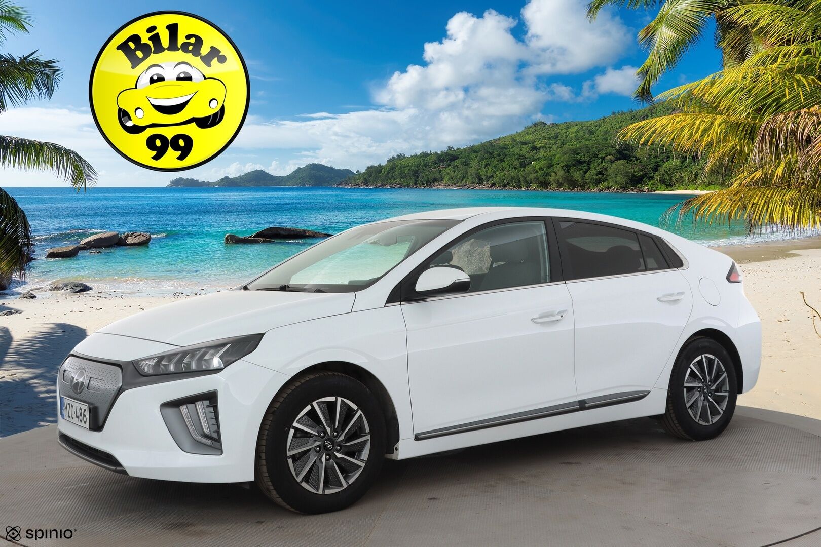 Hyundai IONIQ electric 2021 MY21 38 kWh 136 hv Style * ILP / SCC / Muistipenkki / LED / P.kamera / Keyless / Apple&Android * - Merkkihuollettu / Akku kuntotarkastettu / Suomi-auto / Koti & Kauppalataus / Kahdet Renkaat 