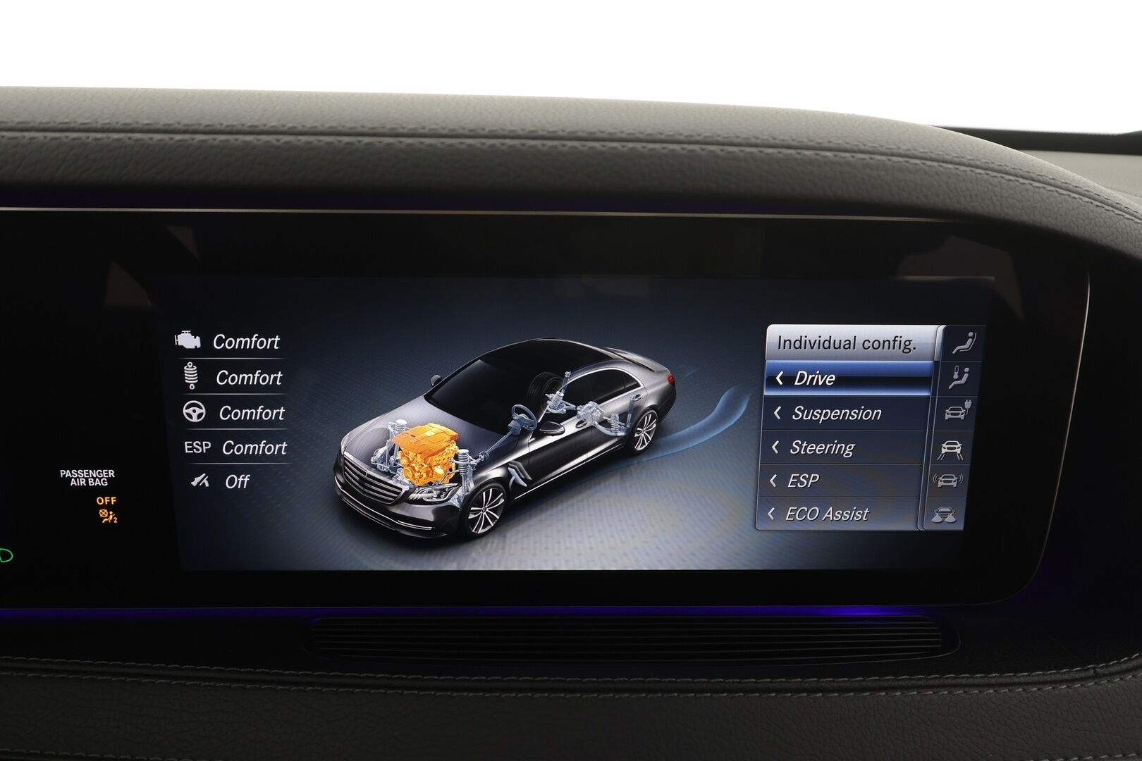 Mercedes-Benz S 2020 560 e L * Distronic+ / HUD / 360° / Multibeam / Panorama / Ilmastoidut nahat / Ilma-alusta / Hierovat muistipenkit / KeylessGo *