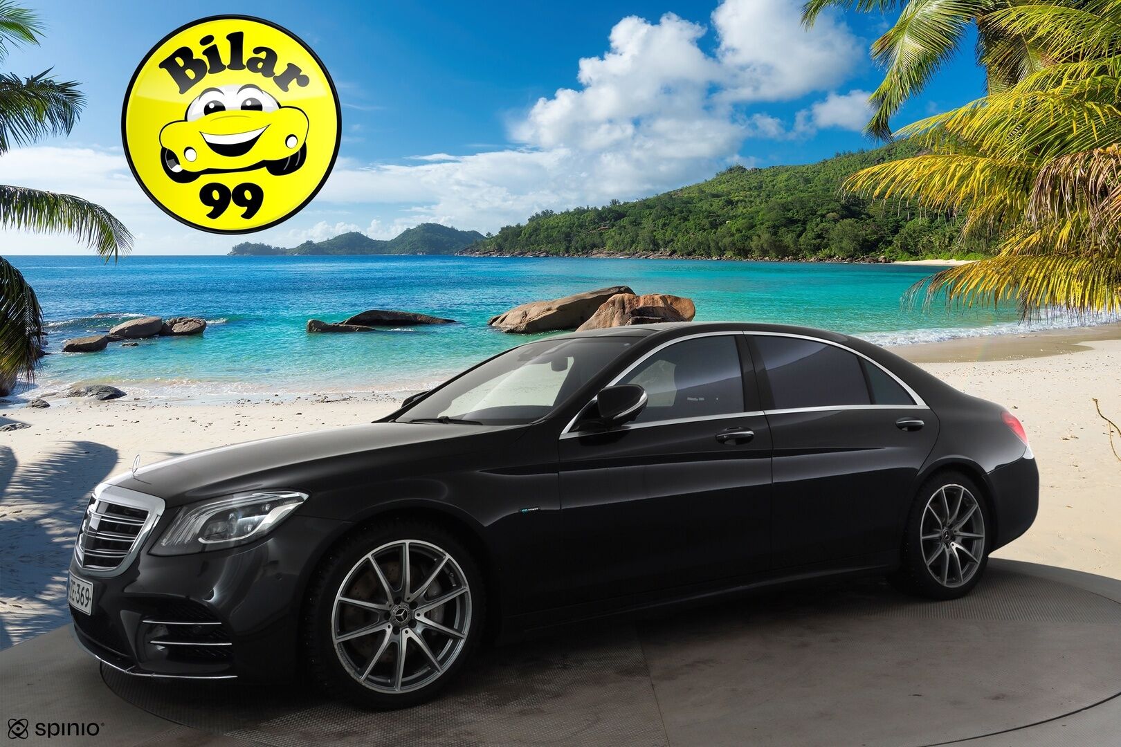 Mercedes-Benz S 2020 560 e L * Distronic+ / HUD / 360° / Multibeam / Panorama / Ilmastoidut nahat / Ilma-alusta / Hierovat muistipenkit / KeylessGo *