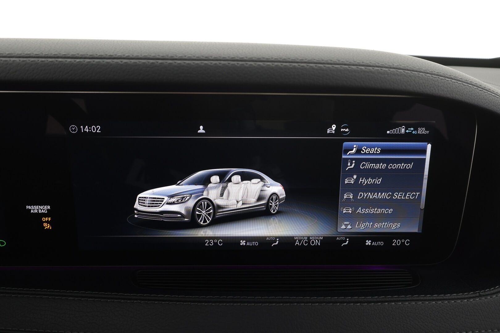 Mercedes-Benz S 2020 560 e L * Distronic+ / HUD / 360° / Multibeam / Panorama / Ilmastoidut nahat / Ilma-alusta / Hierovat muistipenkit / KeylessGo *