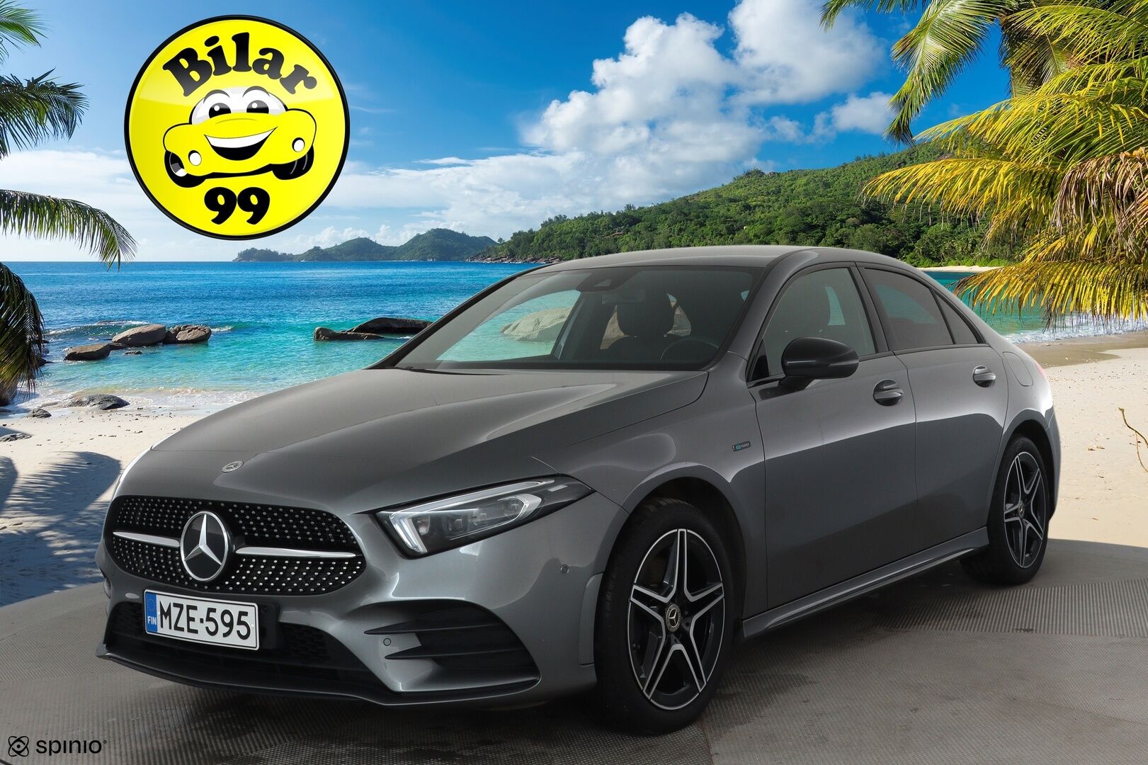 Mercedes-Benz A 2021 250 e A sedan Business AMG Edition EQ Power *Distronic+ / P.kamera / Multibeam / Navi / Widescreen / Sporttipenkit* - SoH 98,7% / Suomi-auto / Kahdet renkaat aluvanteilla / Merkkihuollettu - Osta nyt, maksa vasta ensi vuonna