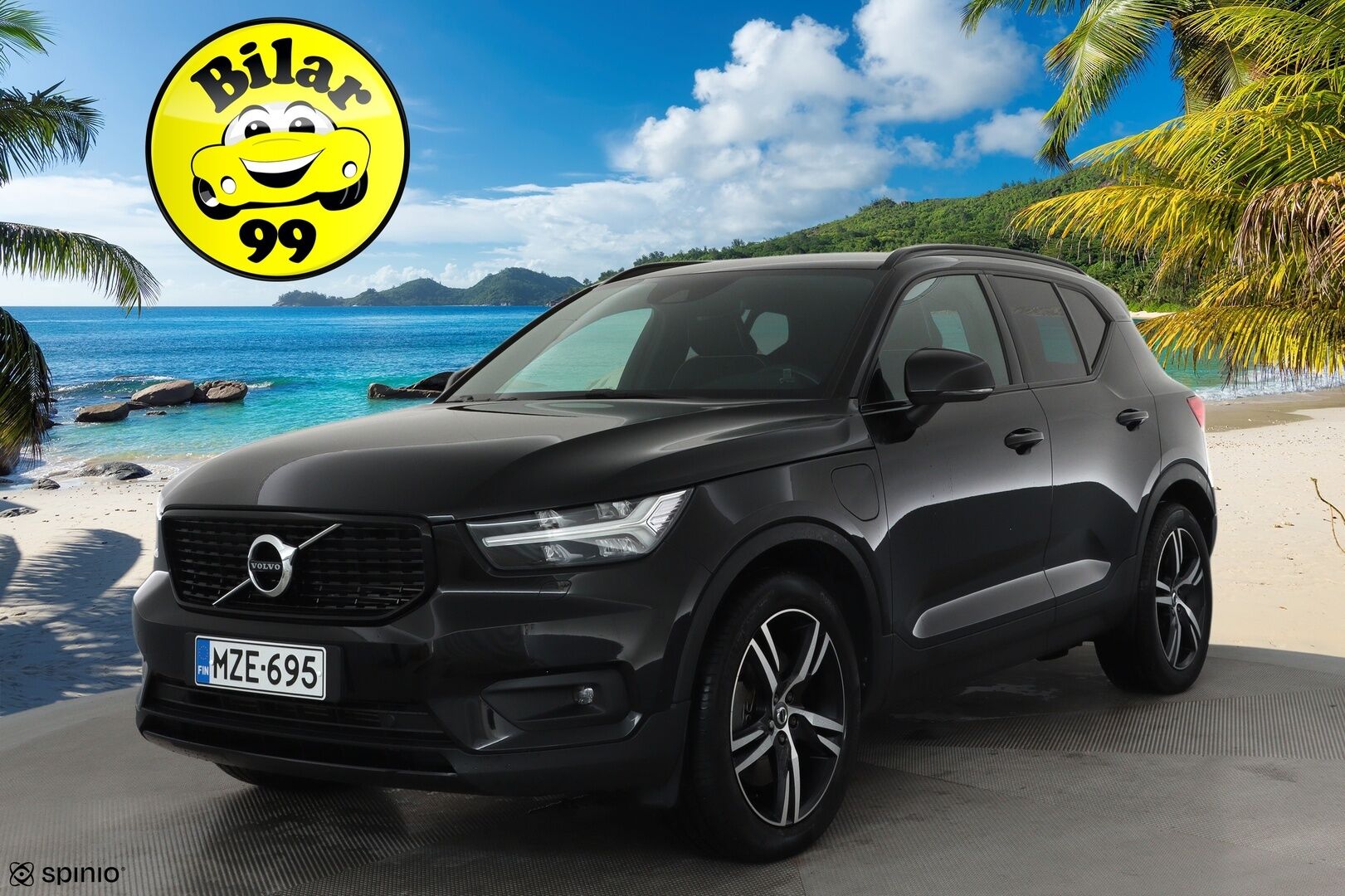 Volvo XC40 2021 T5 TwE Business R-Design aut **ACC / Muistipenkki / P.kamera / LED / BLIS / Webasto / Nahka-Alcantara** - 1.Om Suomi-auto / Kahdet renkaat aluvanteilla / Merkkihuollettu