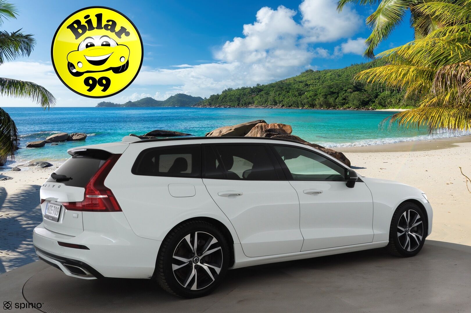 Volvo V60 2021 T8 TwE AWD R-Design aut * ACC / H&K / Panorama / P.kamera / LED / Webasto / Koukku / Muistipenkki / Keyless / Navi * - Suomi-Auto / Merkkihuollettu / Kahdet renkaat - HULLUT AVAJAISHULINAT KORKOTARJOUS 3,29 %