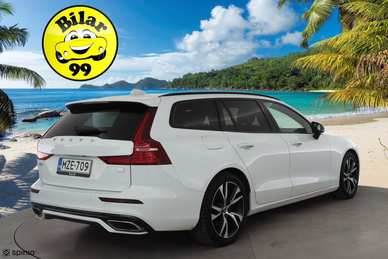 Volvo V60 2021 T8 TwE AWD R-Design aut * ACC / H&K / Panorama / P.kamera / LED / Webasto / Koukku / Muistipenkki / Keyless / Navi * - Suomi-Auto / Merkkihuollettu / Kahdet renkaat