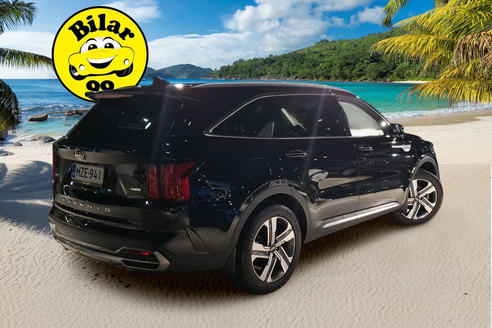 Kia Sorento 2021 1,6 T-GDI Plug-in Hybrid AWD Business Premium Autom 5h - 3,99 % KORKOTARJOUS TÄHÄN AUTOON - * Suomi-auto / Merkkihuollettu / Webasto / Vetokoukku / Smart Cruise / Navi / P.Kamera / Keyless / Carplay *