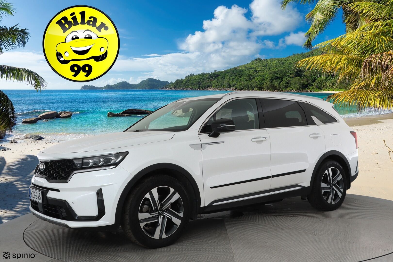 Kia Sorento 2021 1,6 T-GDI Plug-in Hybrid AWD Business Premium AT 5P **Adapt.vakkari / Sähköpenkit / Koukku / KeylessGo / LED / P.kamera** - 3,99 % KORKOTARJOUS TÄHÄN AUTOON - Akku kuntotarkastettu / Suomi-auto / Kahdet renkaat aluvanteilla / Digimittaristo / Merkkihuollettu