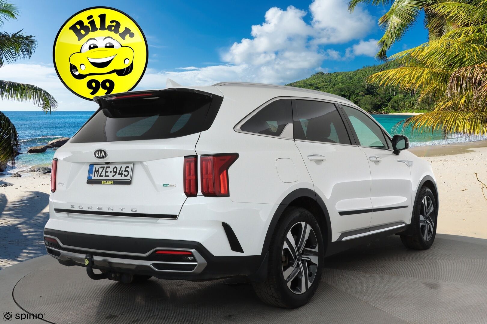 Kia Sorento 2021 1,6 T-GDI Plug-in Hybrid AWD Business Premium AT 5P **Adapt.vakkari / Sähköpenkit / Koukku / KeylessGo / LED / P.kamera** - 3,99 % KORKOTARJOUS TÄHÄN AUTOON - Akku kuntotarkastettu / Suomi-auto / Kahdet renkaat aluvanteilla / Digimittaristo / Merkkihuollettu