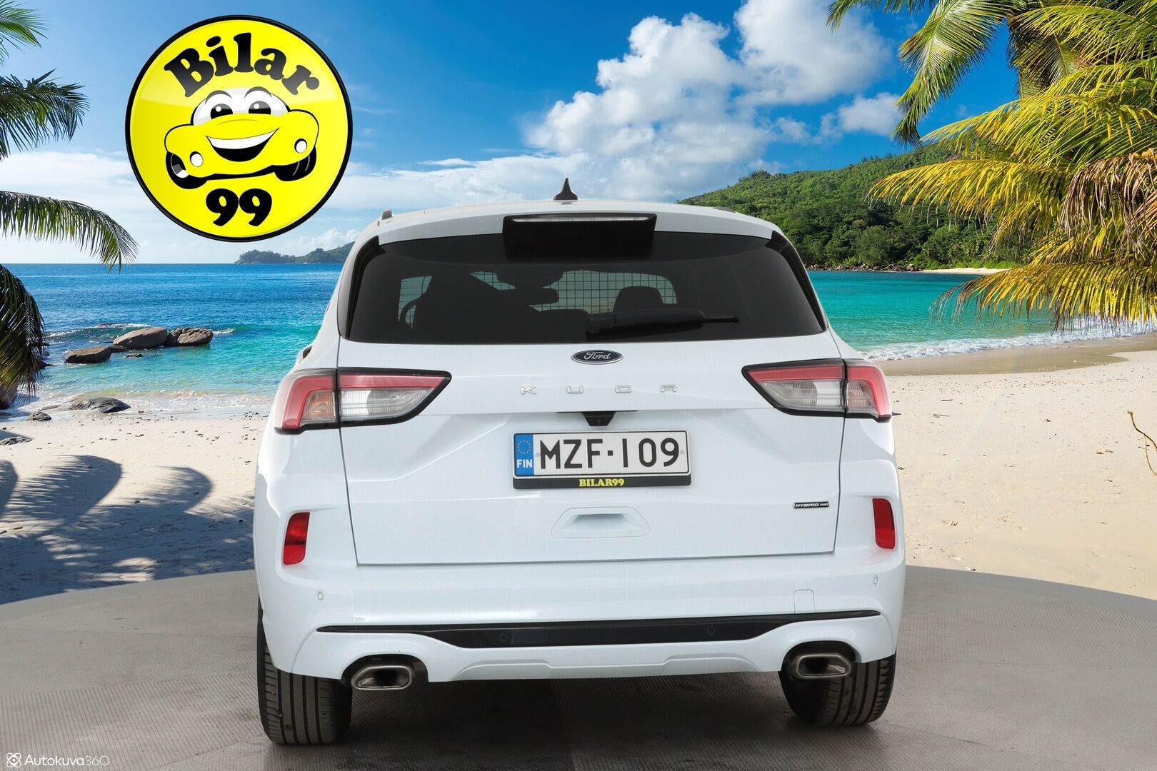 Ford Kuga 2021 2,5 Hybrid (HEV) 190hv CVT AWD ST-Line X 5-ovinen - 1Om Suomiauto / Bang&Olufsen / Peruutuskamera / Adapt.LED / Nahka-Alcantara / Lämm.Tuulilasi / Navi / Huippuvarusteet!