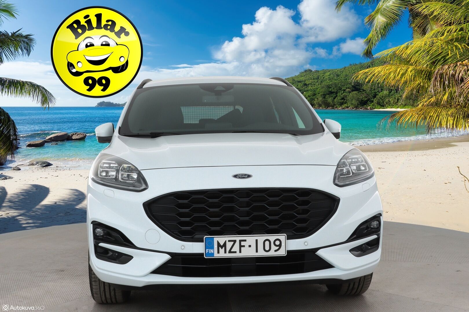 Ford Kuga 2021 2,5 Hybrid (HEV) 190hv CVT AWD ST-Line X 5-ovinen - 1Om Suomiauto / Bang&Olufsen / Peruutuskamera / Adapt.LED / Nahka-Alcantara / Lämm.Tuulilasi / Navi / Huippuvarusteet!