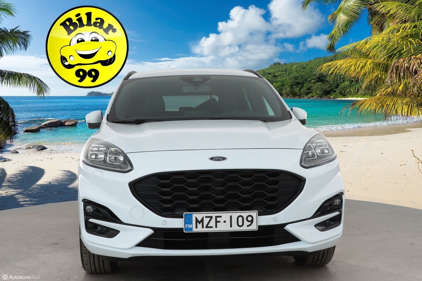 Ford Kuga 2021 2,5 Hybrid (HEV) 190hv CVT AWD ST-Line X 5-ovinen - 1Om Suomiauto / Bang&Olufsen / Peruutuskamera / Adapt.LED / Nahka-Alcantara / Lämm.Tuulilasi / Navi / Huippuvarusteet!