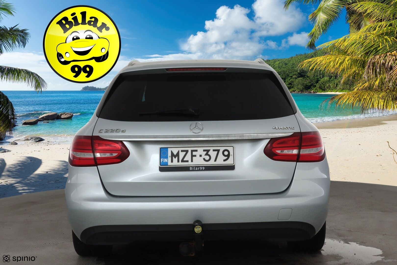 Mercedes-Benz C 2018 220 d 4Matic T A Premium Business * Vakkari / Webasto / Koukku / Osasähköt / LED / Sporttinahat / P.kamera * - Kahdet renkaat - HULLUT AVAJAISHULINAT KORKOTARJOUS 3,29 %