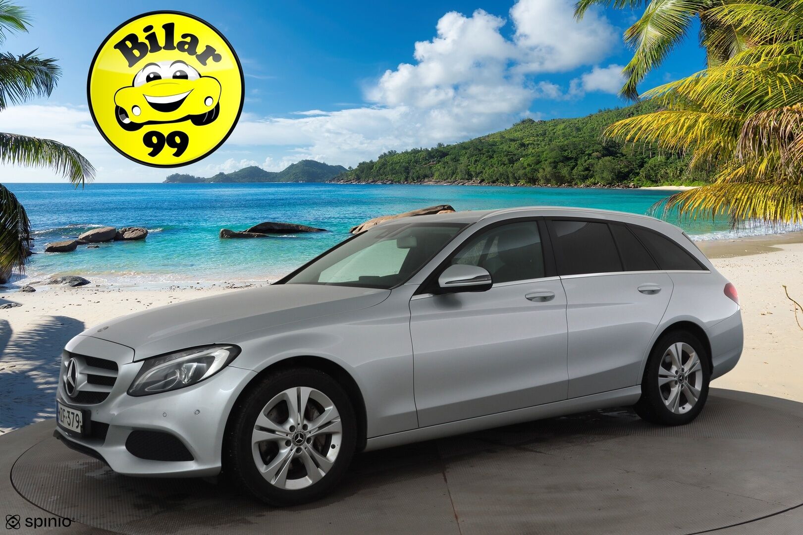 Mercedes-Benz C 2018 220 d 4Matic T A Premium Business * Vakkari / Webasto / Koukku / Osasähköt / LED / Sporttinahat / P.kamera * - Kahdet renkaat - HULLUT AVAJAISHULINAT KORKOTARJOUS 3,29 %