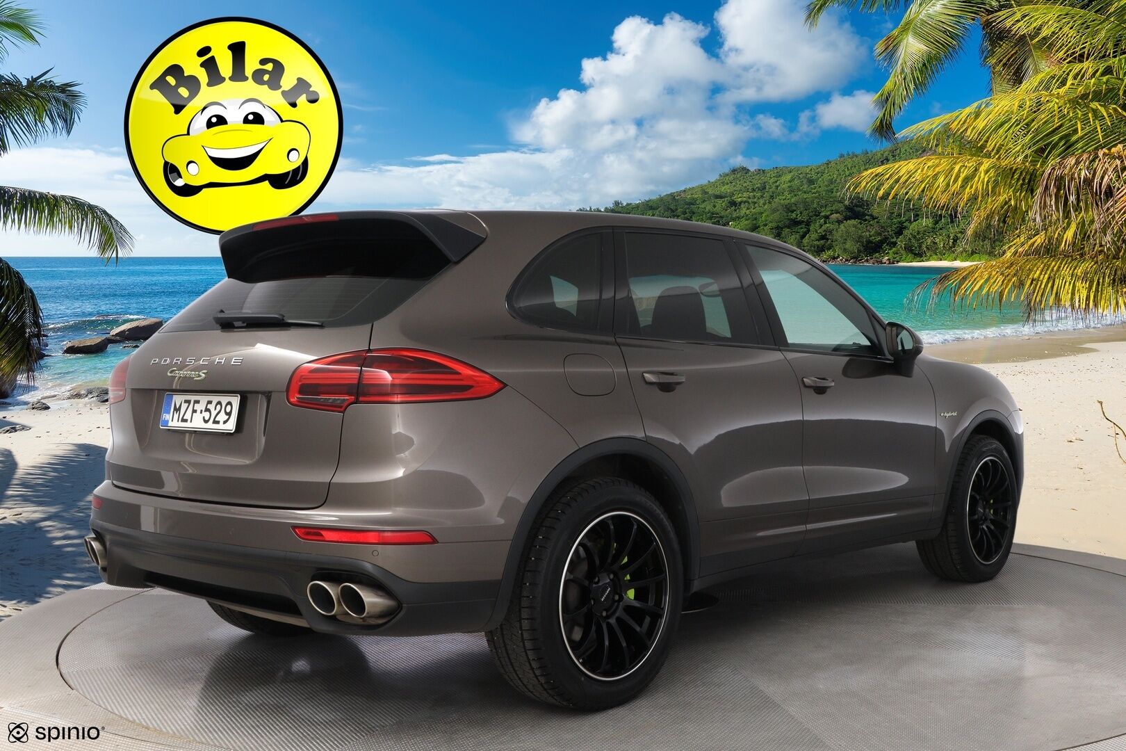 Porsche Cayenne 2015 S E-HYBRID - Bose Audio | Panoraama | Ruskea Nahkasisusta | Ilma-Alusta | Vakkari | Xenon | Näyttävä yksilö | Juuri tullut Tampereelle!