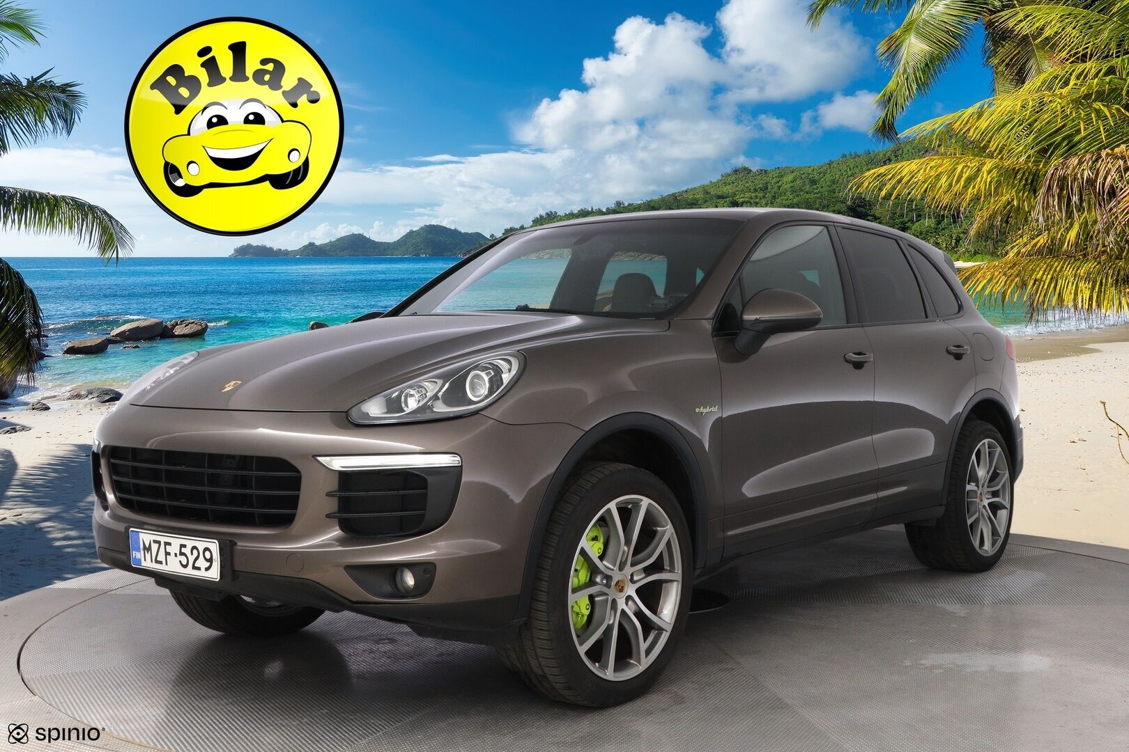 Porsche Cayenne 2015 S E-HYBRID - Bose Audio | Panoraama | Ruskea Nahkasisusta | Ilma-Alusta | Vakkari | Xenon | Näyttävä yksilö | Juuri tullut Tampereelle!