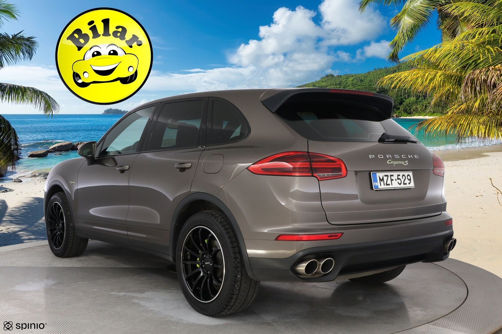 Porsche Cayenne 2015 S E-HYBRID - Bose Audio | Panoraama | Ruskea Nahkasisusta | Ilma-Alusta | Vakkari | Xenon | Näyttävä yksilö | Juuri tullut Tampereelle!