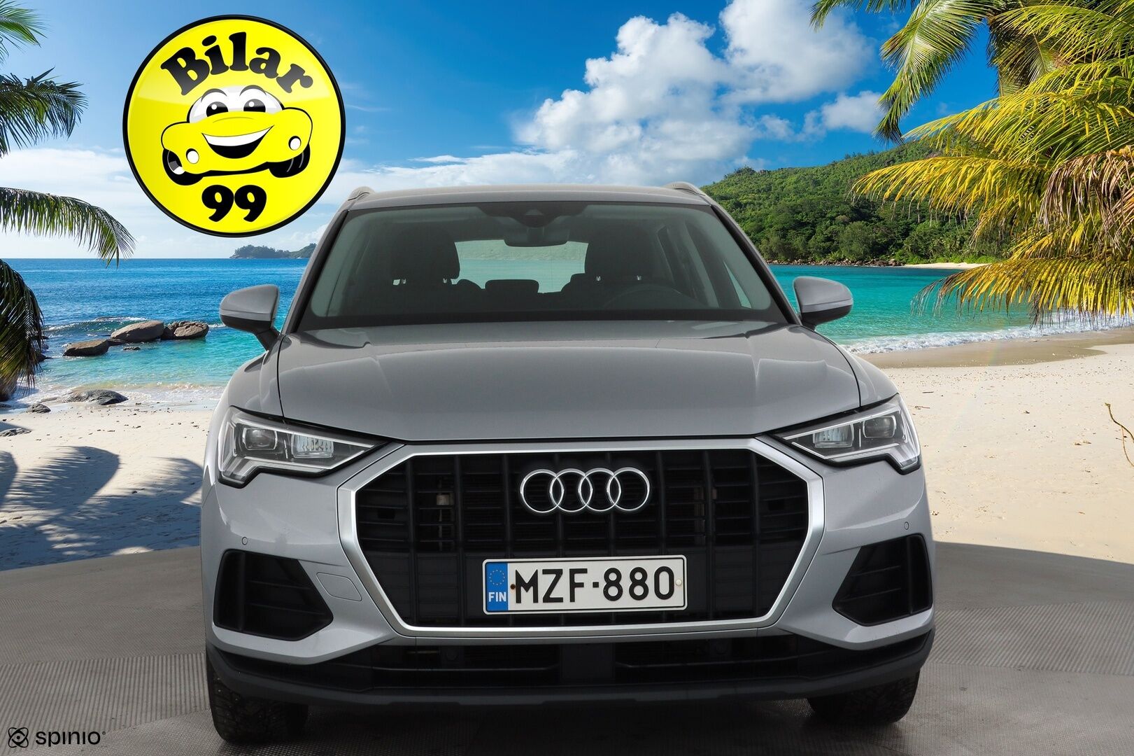 Audi Q3 2021 Business 45 TFSI e 180 kW S tronic Electrified Edition * ACC / LED / P.kamera / Sportpenkit / Kaistavahti / Keyless * - 1-om Suomi-auto / 2x Latauskaapelit / Kahdet renkaat - Osta nyt, maksa vasta ensi vuonna