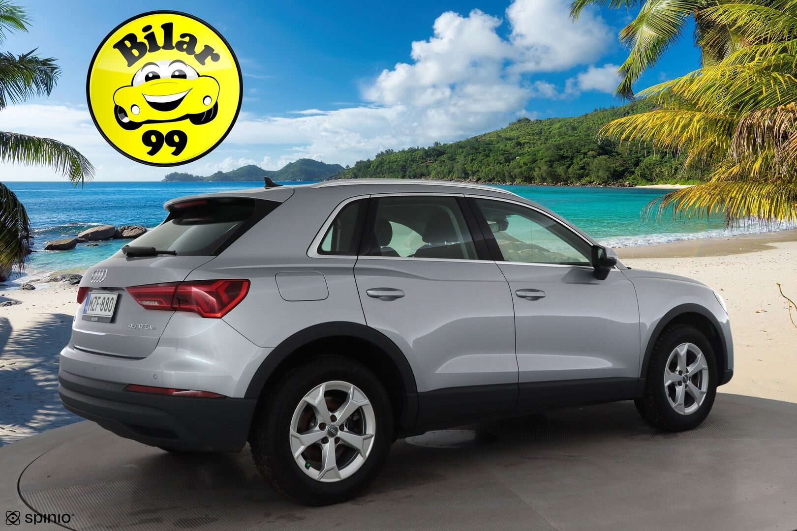 Audi Q3 2021 Business 45 TFSI e 180 kW S tronic Electrified Edition * ACC / LED / P.kamera / Sportpenkit / Kaistavahti / Keyless * - 1-om Suomi-auto / 2x Latauskaapelit / Kahdet renkaat - Osta nyt, maksa vasta ensi vuonna