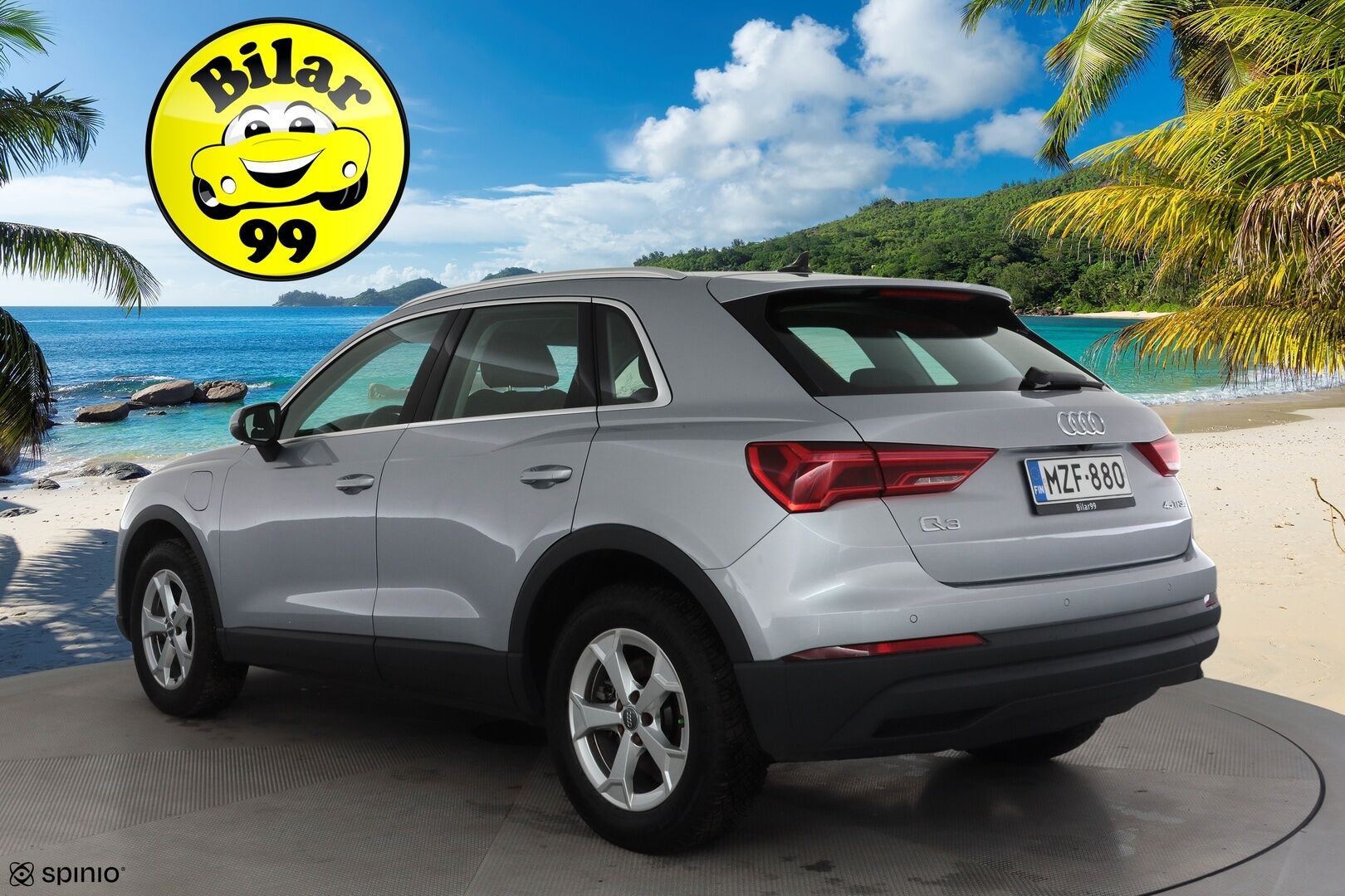 Audi Q3 2021 Business 45 TFSI e 180 kW S tronic Electrified Edition * ACC / LED / P.kamera / Sportpenkit / Kaistavahti / Keyless * - 1-om Suomi-auto / 2x Latauskaapelit / Kahdet renkaat - Osta nyt, maksa vasta ensi vuonna