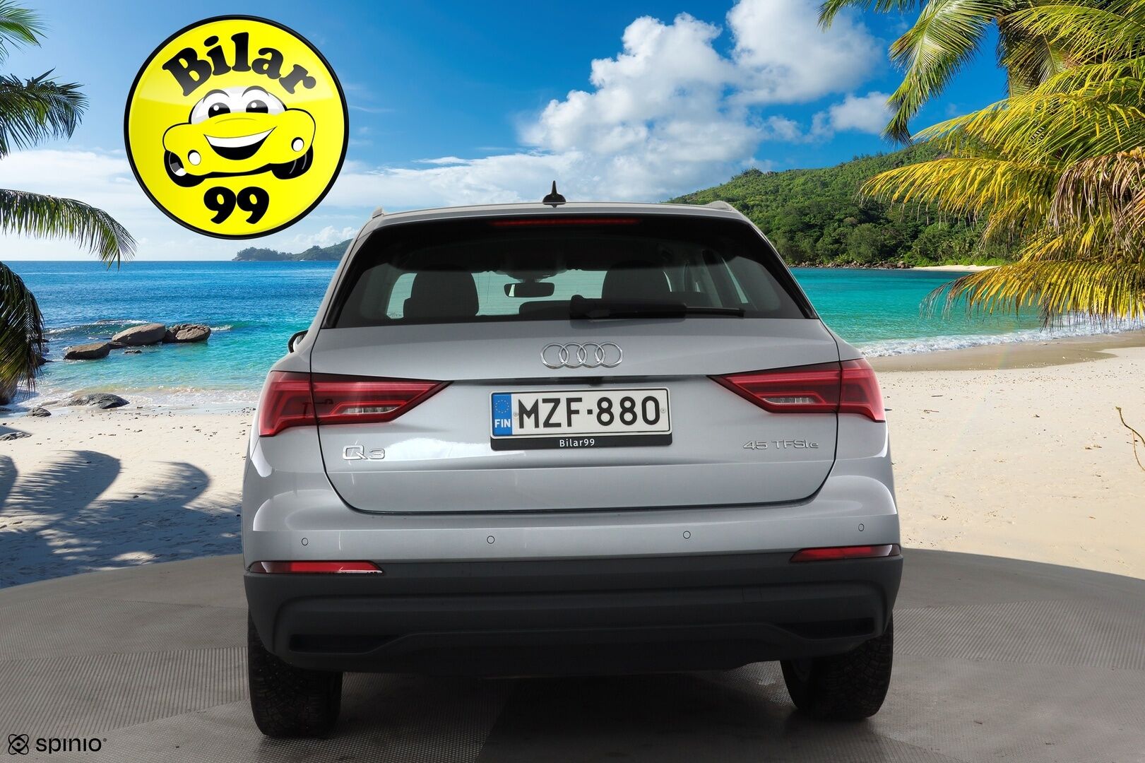 Audi Q3 2021 Business 45 TFSI e 180 kW S tronic Electrified Edition * ACC / LED / P.kamera / Sportpenkit / Kaistavahti / Keyless * - 1-om Suomi-auto / 2x Latauskaapelit / Kahdet renkaat - Osta nyt, maksa vasta ensi vuonna