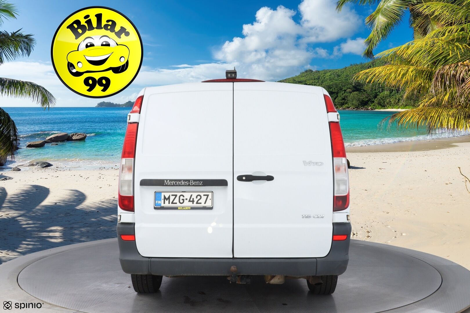 Mercedes-Benz Vito 2012 116CDI -3,05/32K keskipitkä A2 kork. *Webasto / Vetokoukku / Kamera / Vakkari / Bluetooth / Työtaso* - Kahdet renkaat vanteilla / Katsastus 5.2026