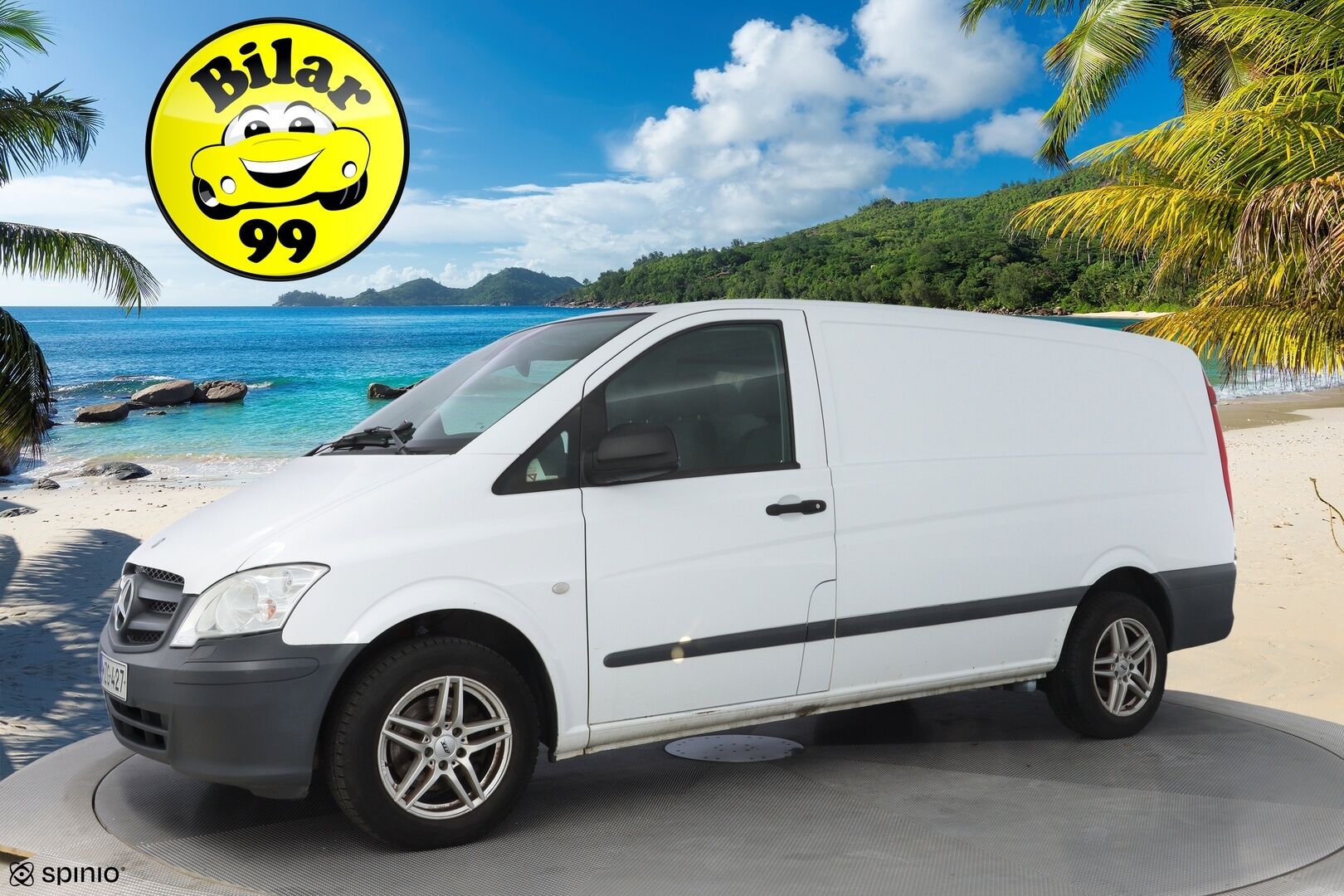Mercedes-Benz Vito 2012 116CDI -3,05/32K keskipitkä A2 kork. *Webasto / Vetokoukku / Kamera / Vakkari / Bluetooth / Työtaso* - Kahdet renkaat vanteilla / Katsastus 5.2026