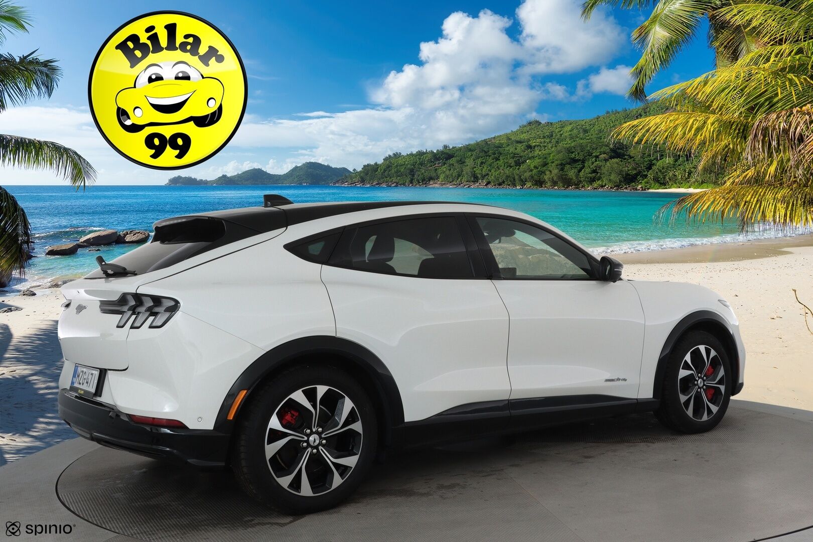 Ford Mustang Mach-E 2021 269hv AWD **Koukku / Lasikatto / B&O / ACC / LED / 360° / Muistipenkki / Navi / Kaistavahti / KeylessGO** - 1-om Suomi.auto / 2x Latauskaapelit / Kahdet Renkaat / Merkkihuollettu! / Akku kuntotarkastettu SOH 91,3%