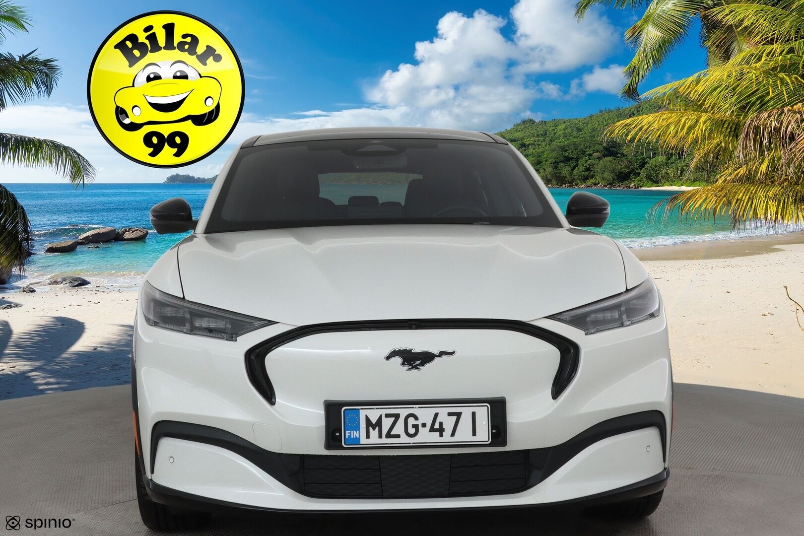 Ford Mustang Mach-E 2021 269hv AWD **Koukku / Lasikatto / B&O / ACC / LED / 360° / Muistipenkki / Navi / Kaistavahti / KeylessGO** - 1-om Suomi.auto / 2x Latauskaapelit / Kahdet Renkaat / Merkkihuollettu! / Akku kuntotarkastettu SOH 91,3%