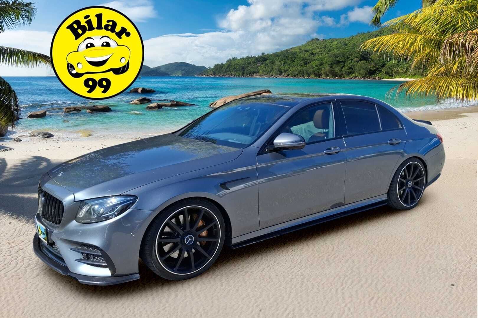 Mercedes-Benz E 2017 E 350 e Sedan (AA) 4ov Hud / Muistipenkit / Adap.vakkari / 360 Kamera / S-koukku / AMG / Burmeister / Panorama / Mustasisäkatto - JÄÄTÄVILLÄ VARUSTEILLA OLEVA YKSILÖ! 