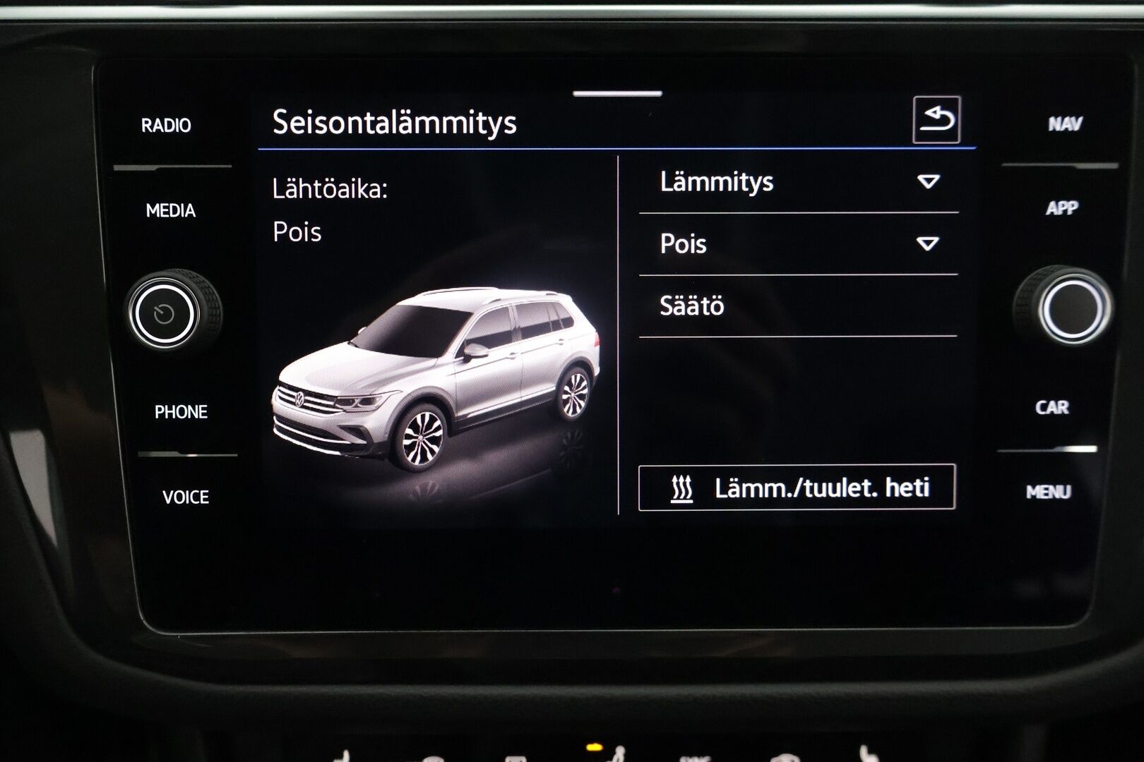 Volkswagen Tiguan 2022 2,0 TDI SCR 110 kW 4MOTION DSG-automaatti - Suomiauto / Webasto / Adapt.Vakkari / Vetokoukku / Adapt.LED / Ratinlämmitys / Facelift / Merkkihuollettu!