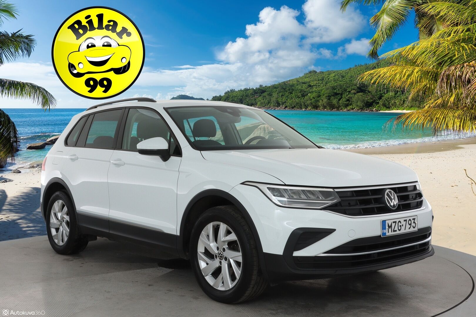 Volkswagen Tiguan 2022 2,0 TDI SCR 110 kW 4MOTION DSG-automaatti - Suomiauto / Webasto / Adapt.Vakkari / Vetokoukku / Adapt.LED / Ratinlämmitys / Facelift / Merkkihuollettu!