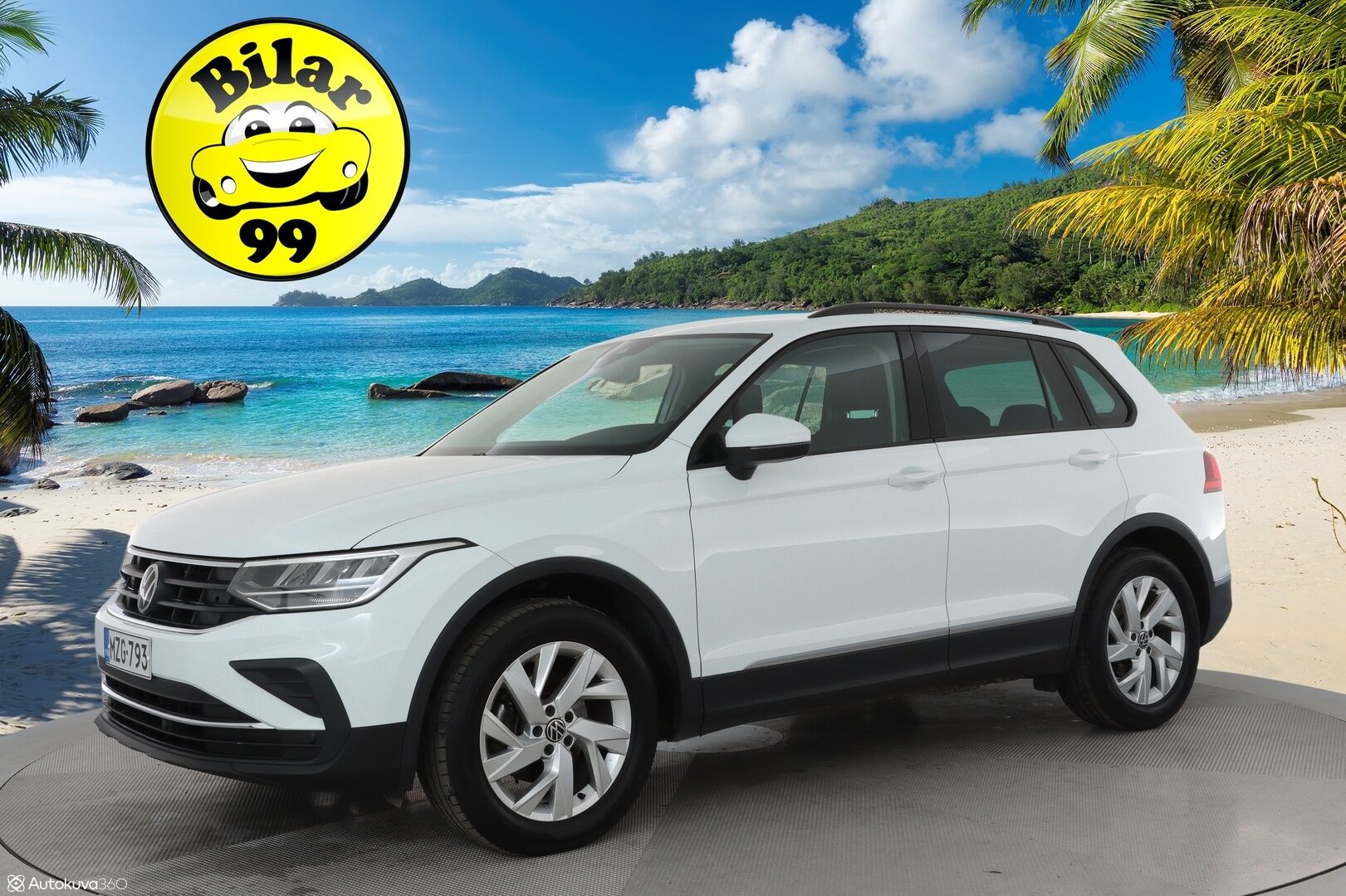 Volkswagen Tiguan 2022 2,0 TDI SCR 110 kW 4MOTION DSG-automaatti - Suomiauto / Webasto / Adapt.Vakkari / Vetokoukku / Adapt.LED / Ratinlämmitys / Facelift / Merkkihuollettu!