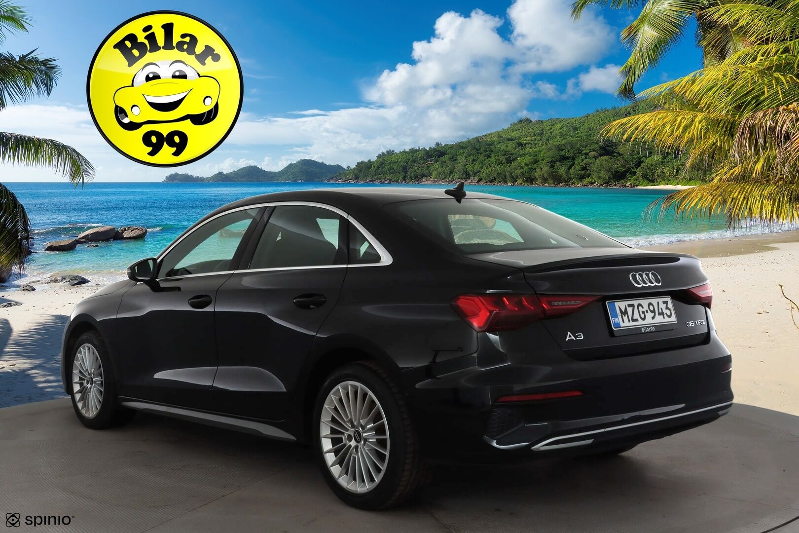 Audi A3 2022 Sedan Business Advanced 35 TFSI 110 kW MHEV S tronic * ACC / P.tutkat / Webasto / LED / Sporttipenkit * - 1.Om Suomi-auto / Kahdet renkaat aluvanteilla