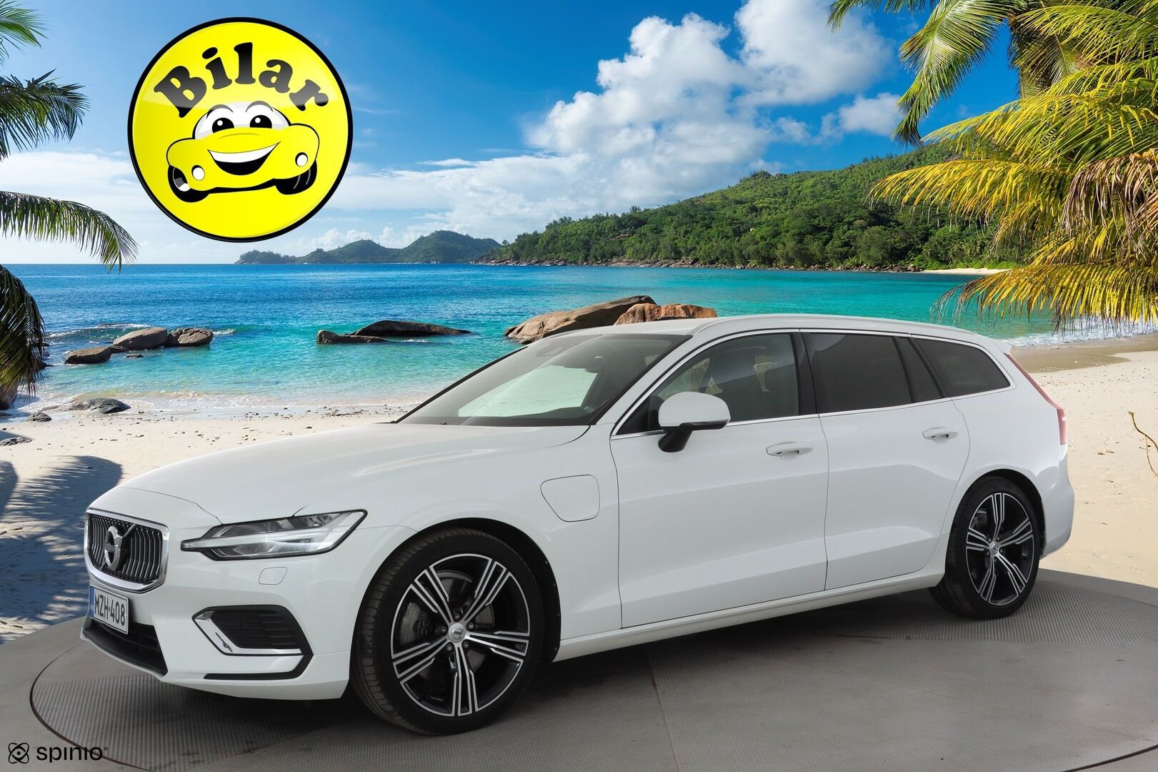 Volvo V60 2022 T8 TwE AWD Business Inscription Edition  aut - | ACC | Webasto | Koukku | Sporttinahat | Muistipenkki | Full-LED | P.kamera | Pilot Assist | High Performance Audio | Apple & Android | 