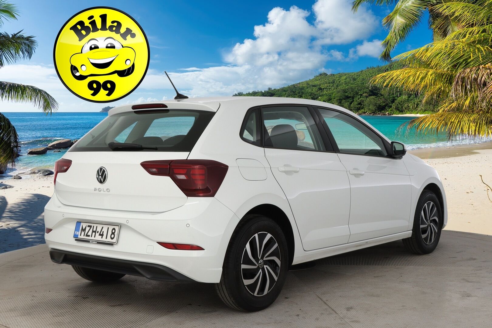 Volkswagen Polo 2021 Style 1,0 TSI 70 kW DSG-automaatti*Peruutuskamera / Adaptiivinen vakionopeudensäädin / Digimittaristo* - *Suomi-auto / Navigaattori / LED-ajovalot*