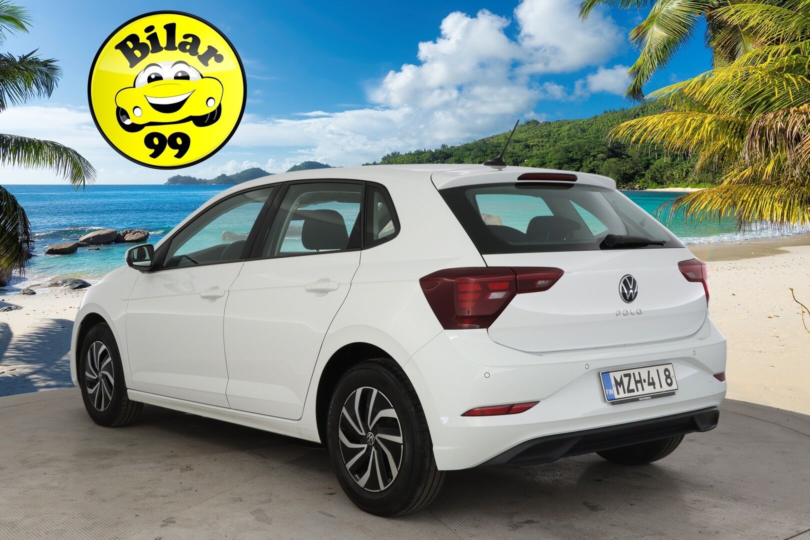 Volkswagen Polo 2021 Style 1,0 TSI 70 kW DSG-automaatti*Peruutuskamera / Adaptiivinen vakionopeudensäädin / Digimittaristo* - *Suomi-auto / Navigaattori / LED-ajovalot*